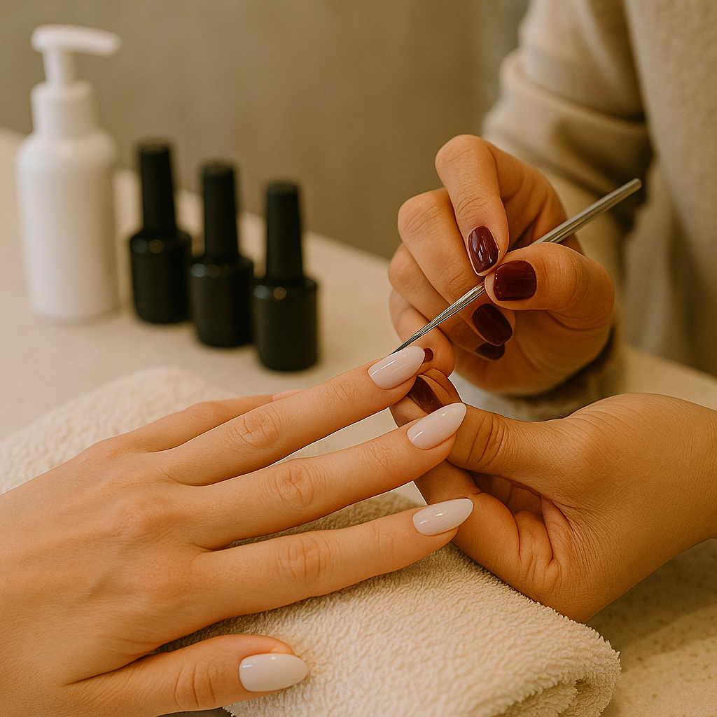 Modern Nail Bar Keller Acrylic Application