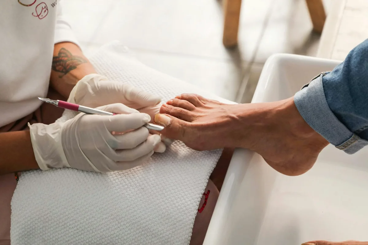 Affordable gel pedicure watauga